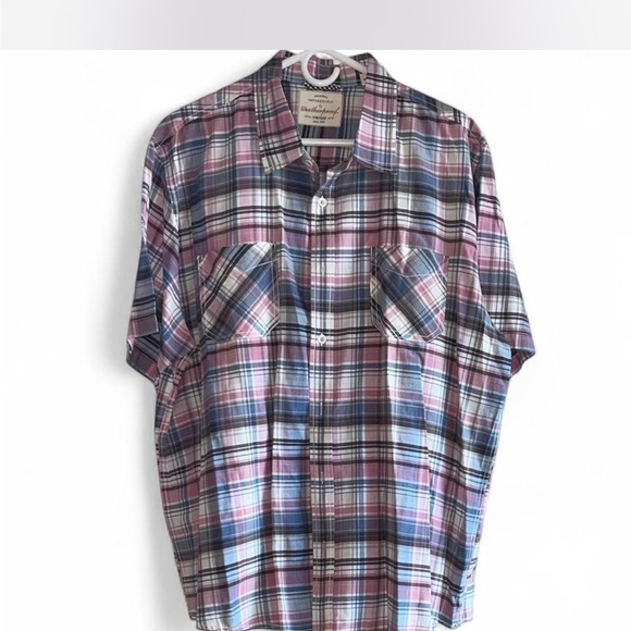 Weatherproof Multicolor Plaid Button Down Shirt - Picture 1 of 5